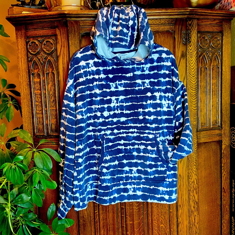 Athleta Shibori Dye Hoodie 1X